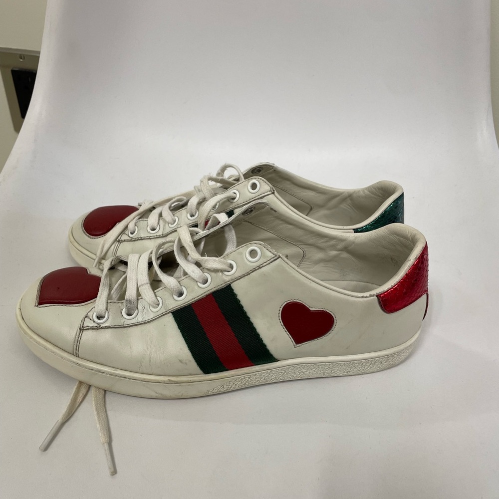 Gucci heart ace sneakers